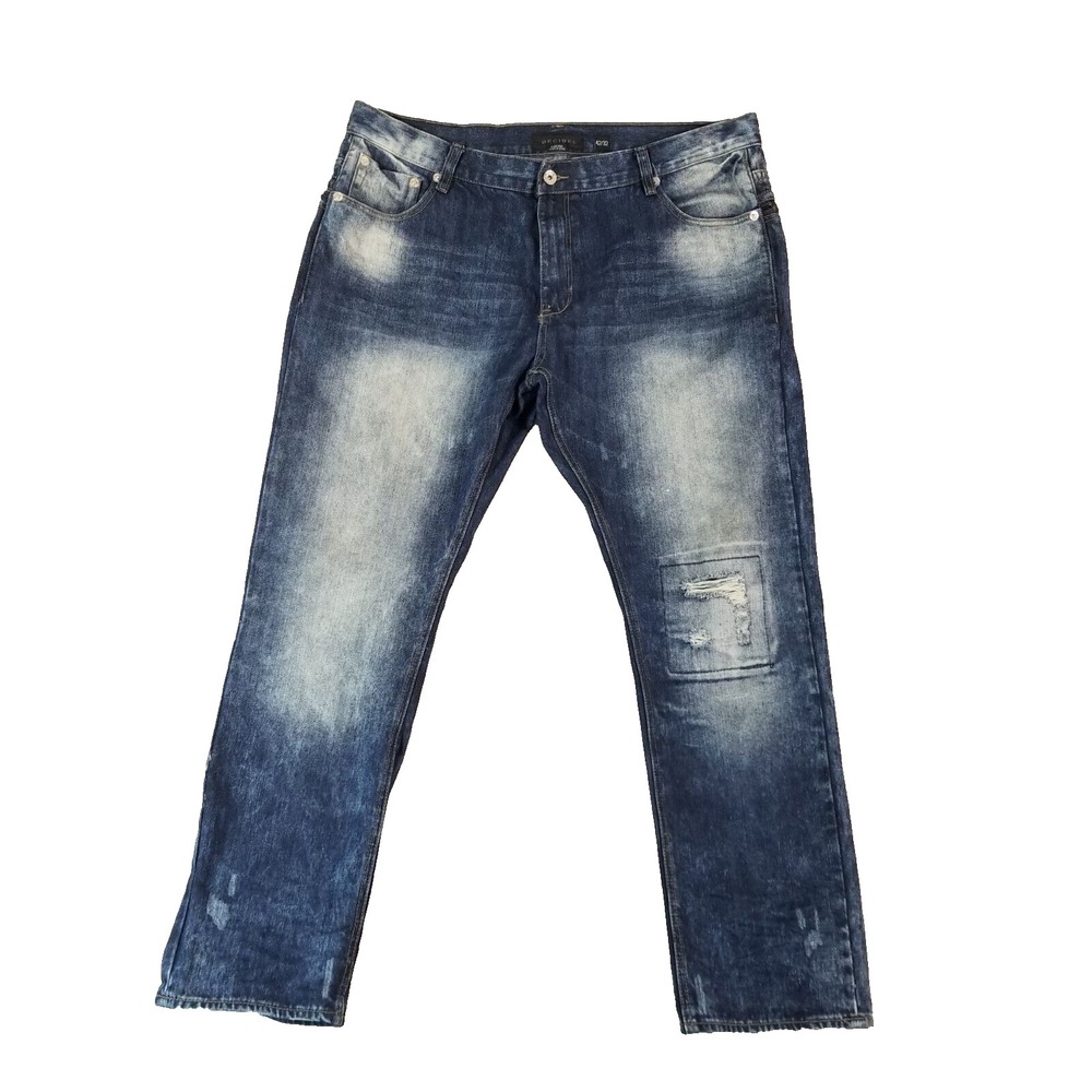 Decibel jeans men's 42 x 32 regular straight blue denim pants Y2K